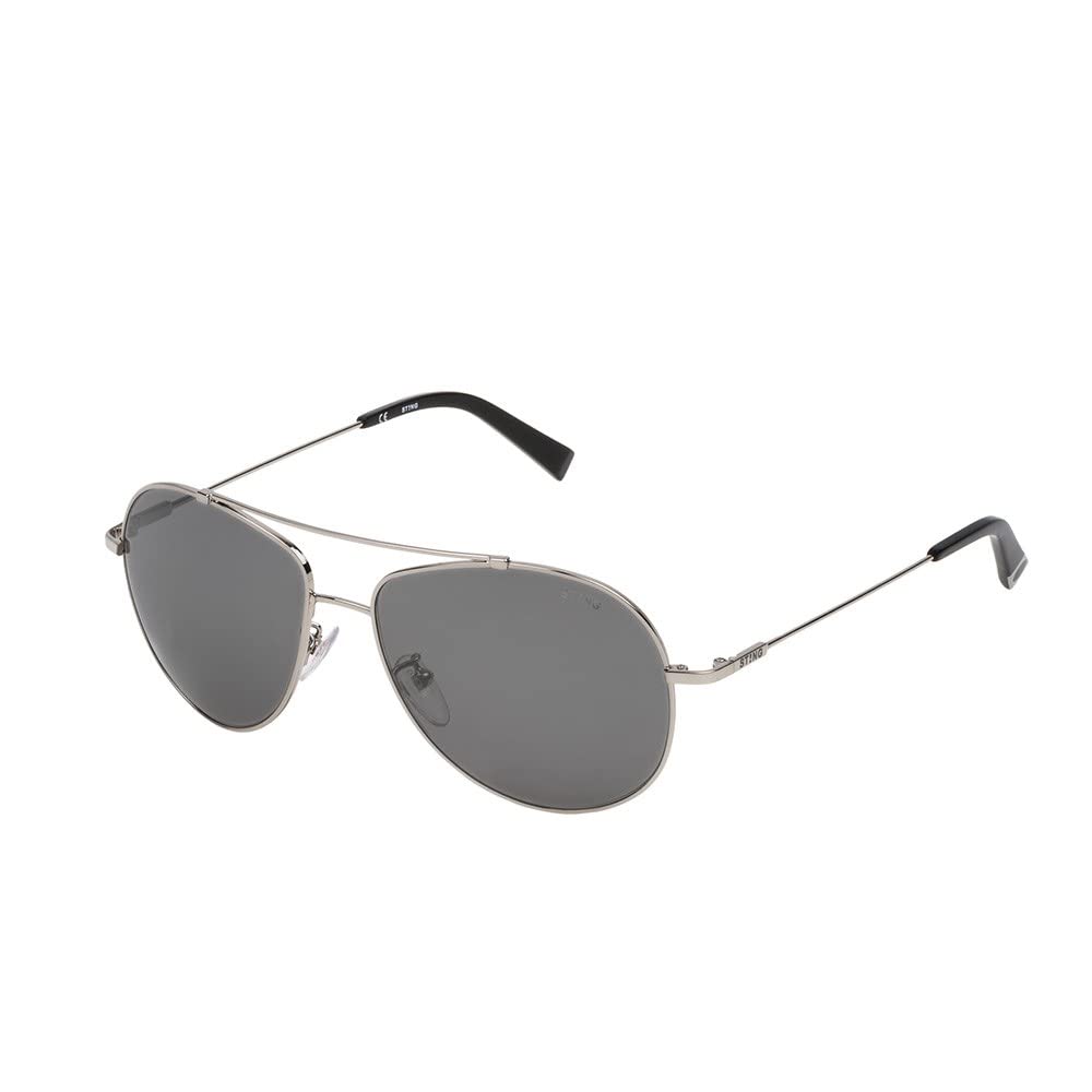 Sting Herren SST00556579X Sonnenbrille, Grau (Gris), 55.0