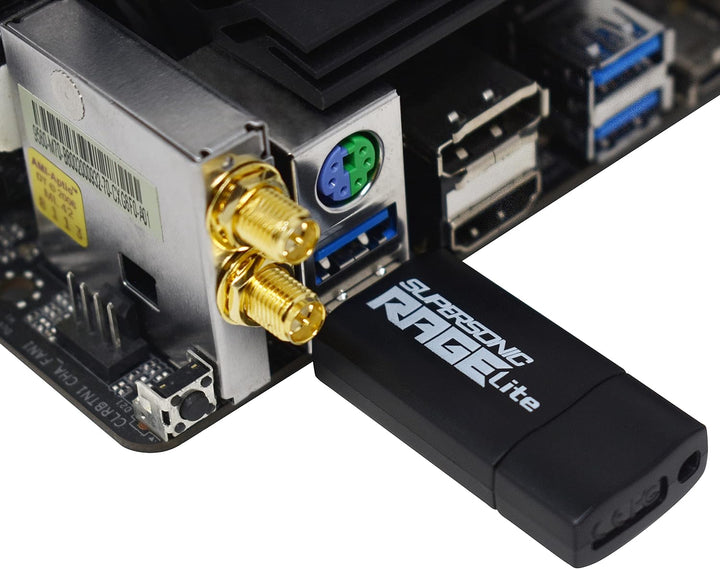 Patriot Supersonic Rage Lite 256GB USB 3.2 Gen 2 High-Performance Speicherstick Lesen bis zu 120MB/s