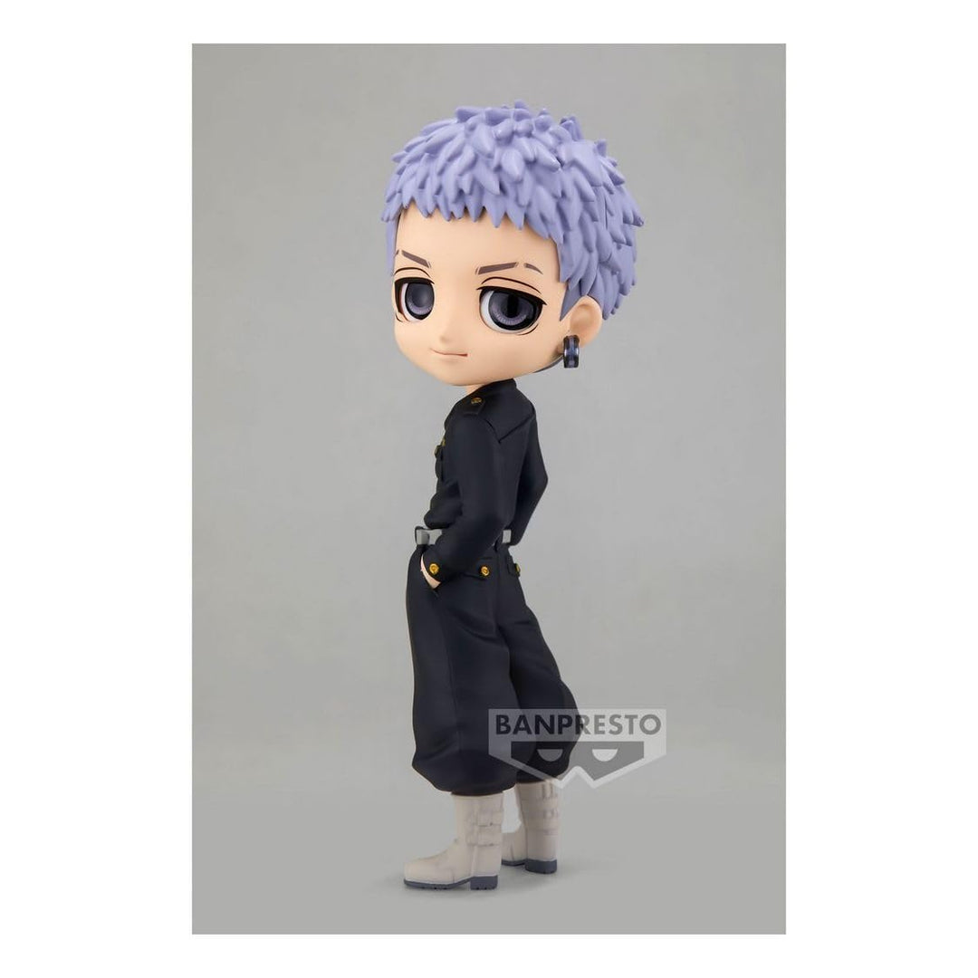 Banpresto - Q Posket Takashi Mitsuya Tokyo Revengers, 14 cm, BP19452, Mehrfarbig