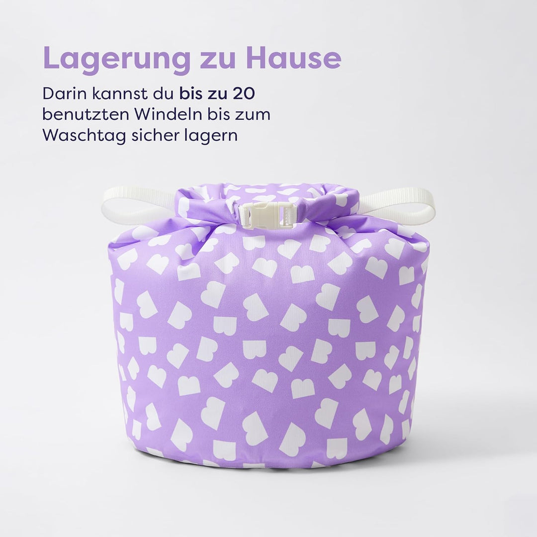Bambino Mio, wiederverwendbare Windeln im Set - Little Rebel Box, 10 x Stoffwindeln, Windelvlies, We