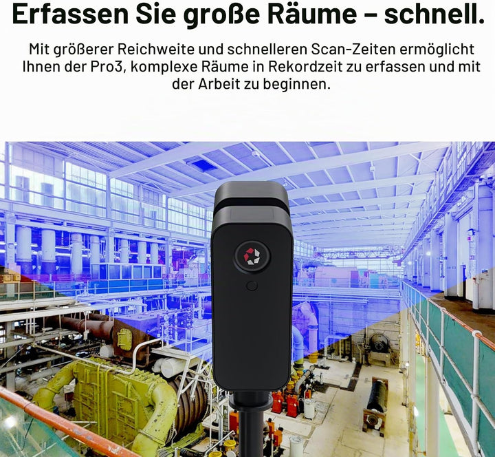 Matterport Pro3 schnellster 3D -Lidar -Scanner -Digitalkamera für die Erstellung professioneller 3D