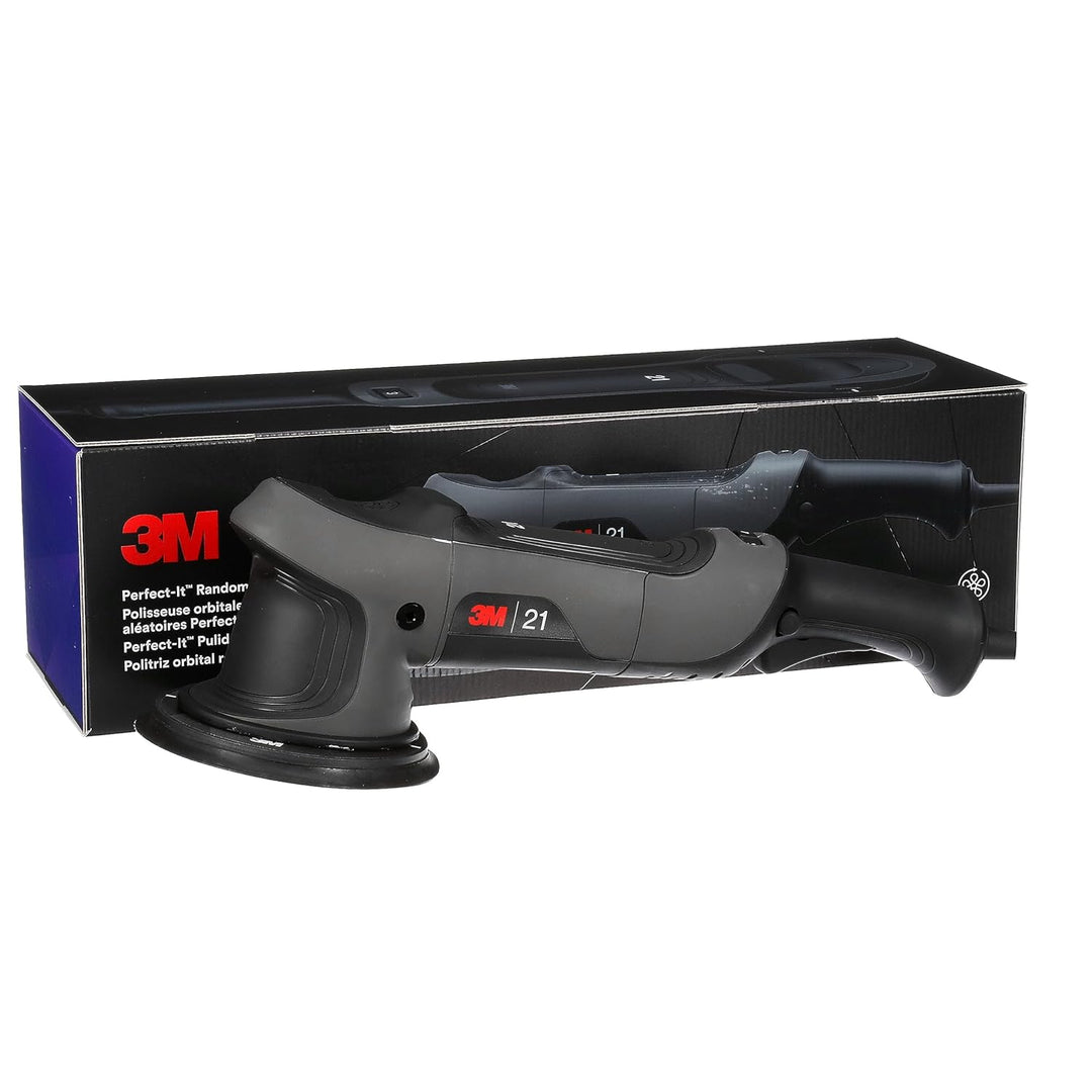 3M Perfect-It Exzenter Poliermaschine, 21 mm, 230 V, 50 Hz, Stecker-Typ F, 34103E 180.0 mm, 180.0 mm