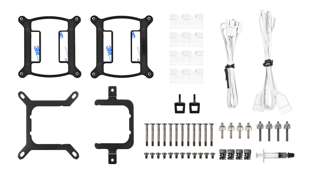 Thermaltake TH360 V2 ARGB Sync CPU Liquid Cooler Snow Edition All-In-One 360mm ARGB Snow, 360mm ARGB