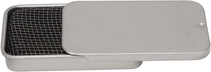 Campingkocher, Edelstahl Feuerfeste Baumwolle Weissblech Winddichter Spirituskocher Camping Kocher E