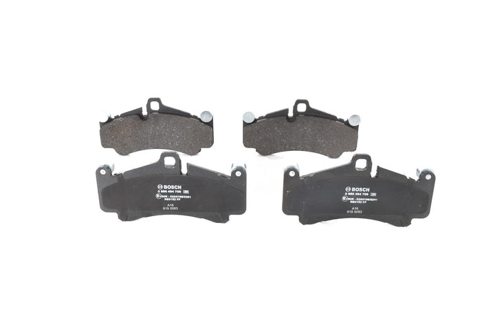 Bosch BP1704 Bremsbeläge - Vorderachse - ECE-R90 Zertifizierung - vier Bremsbeläge pro Set