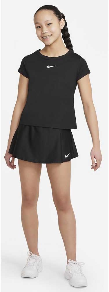 Nike Mädchen Court Victory Tennis-Rock 5 Jahre Black/White, 5 Jahre Black/White
