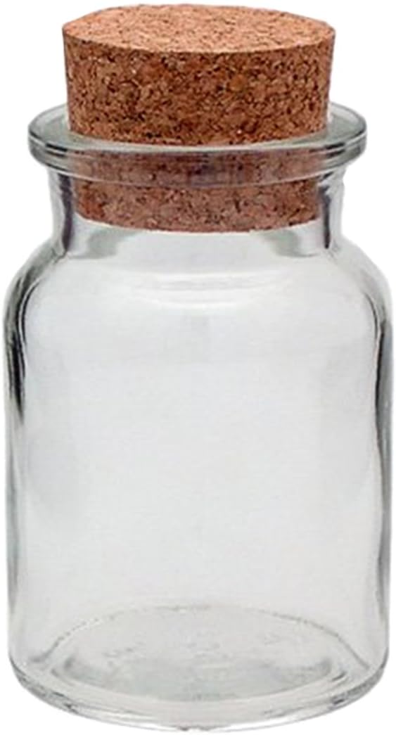 hocz Gewürzgläser Set mit Press-korken | 20 teilig | Füllmenge 150 ml | Rund Hochwertiges Glas | Gla