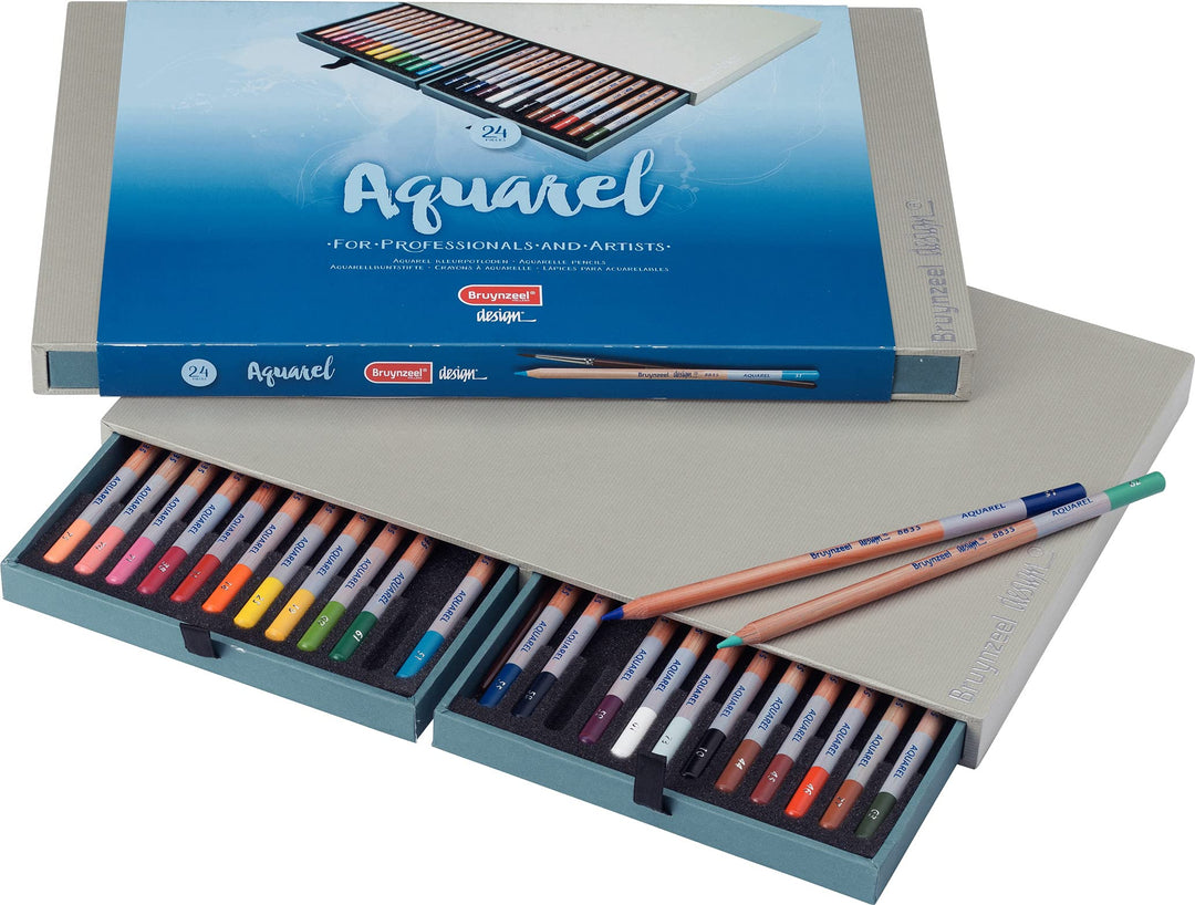 Bruynzeel Aquarell-Buntstifte 24 Stück