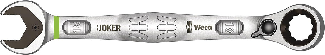 Wera 05020091001 6001 Joker Switch 11 Set 1, Maul-Ringratschenschlüssel-Satz, metrisch, 11-teilig 11