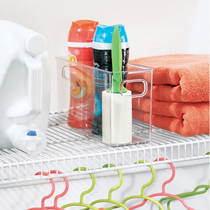 iDesign Cabinet/Kitchen Binz Aufbewahrungsbox, mittelgrosser Küchen Organizer aus Kunststoff, lange