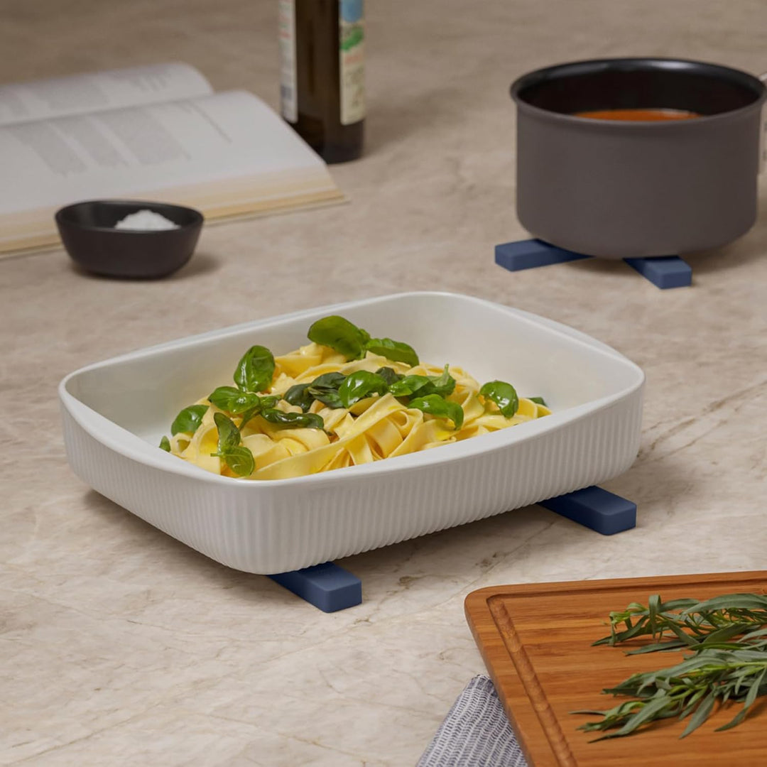 EVA SOLO | 2 Magnetischer Untersetzer Golden Sand | Kann über Kreuz gelegt und zweigeteilt Werden |