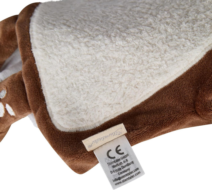 Sterntaler Handpuppe REH, Kinder- und Babyspielzeug, weicher Flausch, Kopf wattiert mit Polyesterwat
