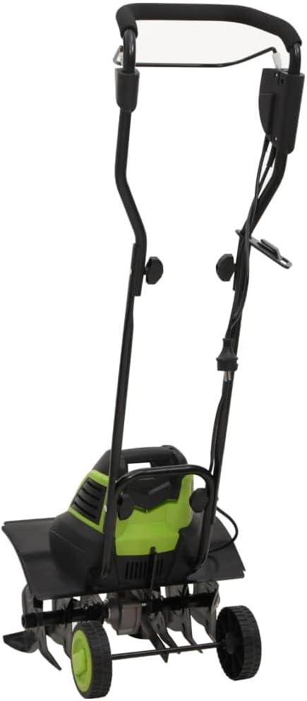 Elektrische Gartenfräse mit 6 Stahlfräsmessern 1500W Motorhacke Bodenfräse 45,5 cm Arbeitsbreite 24