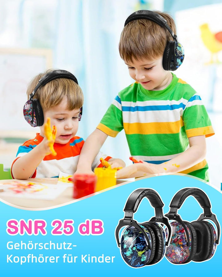 ZOHAN 030 Gehörschutz Kinder 2er Pack,Lärmschutz Kopfhörer Kinder mit Autismus, ohrenschützer kinder