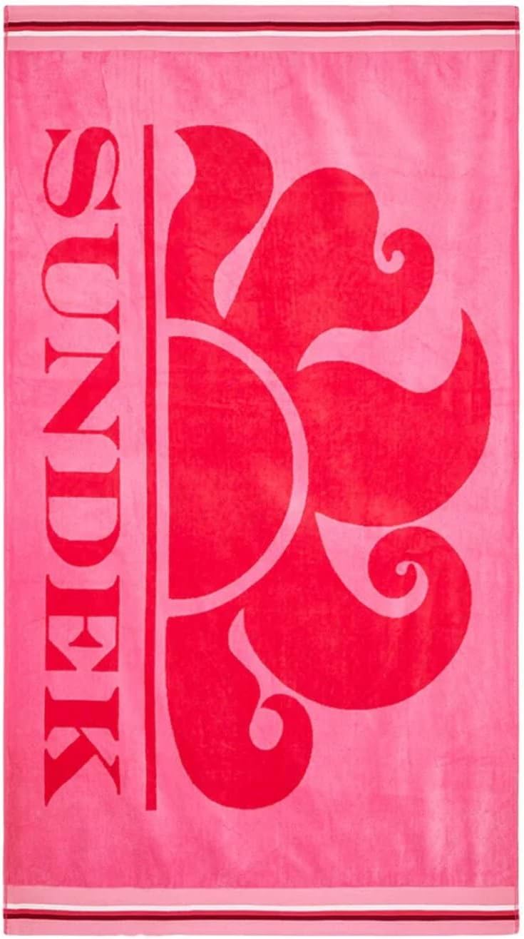 SUNDEK NEW CLASSIC LOGO PINKE STRANDTUCH AM312ATC105053201