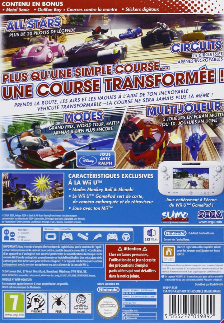 Sonic & All-Stars Racing : Transformed - édition limitée