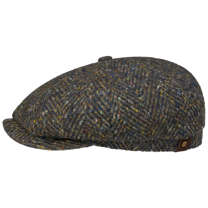 Stetson Hatteras Schildmütze Damen Herren 100% Schurwolle Flatcap mit Baumwollfutter Herbst Winter 5