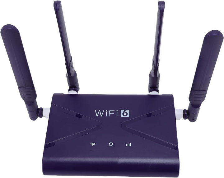 GOWENIC LTE-WLAN-Router 4G 5G CPE-Router mit SIM-Kartensteckplatz und 4 Antennen für Verschiedene Ge