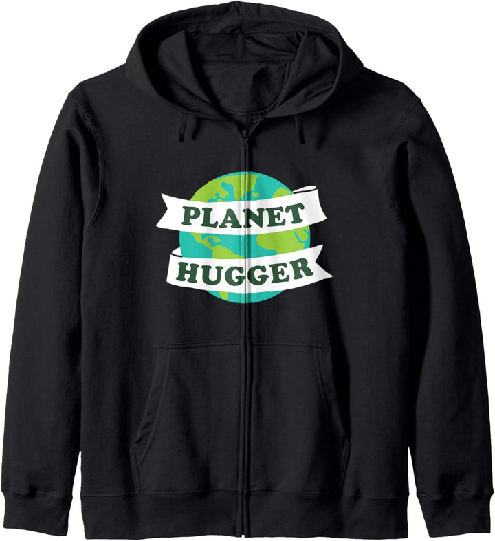 Planet Hugger | Globaler Klimastreik zum Tag der Erde 2022 Kapuzenjacke