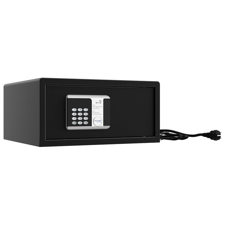 Rottner Möbeltresor RFID LAP 200V USB-C gleichschliessend Anthrazit Feuerfalz Notöffnung Innenbeleuc