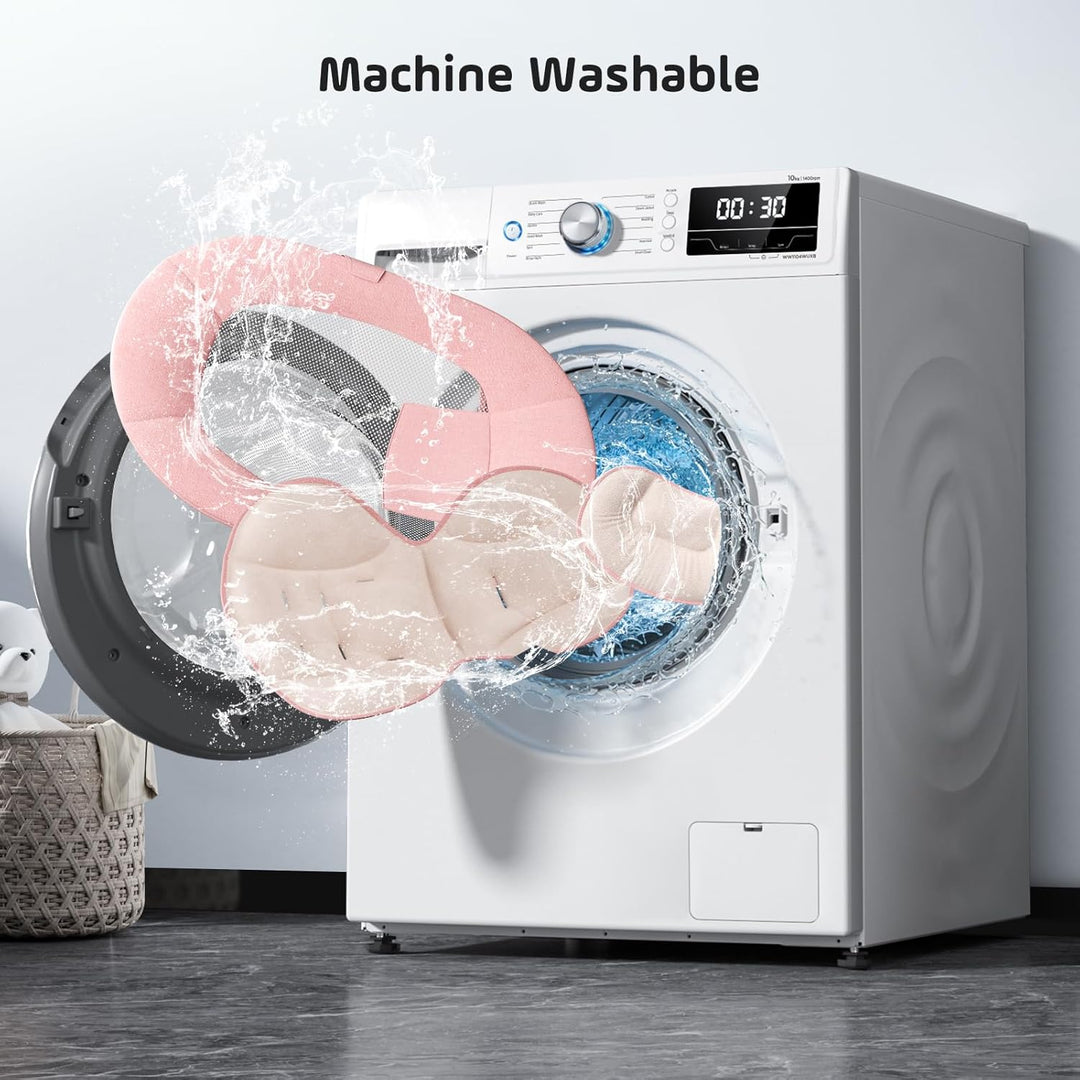 BlundiQue Babywippe Elektrisch mit 5 Natürlichen Schaukelgeschwindigkeiten, Babyschaukel elektrisch