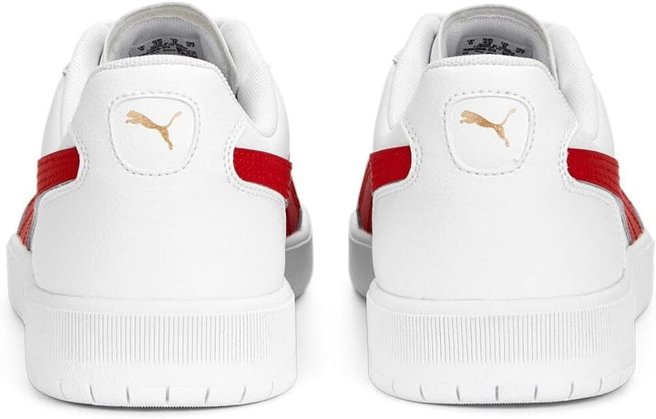 PUMA Herren Court Ultra Sneaker 40 EU Puma White For All Time Red Puma Gold, 40 EU Puma White For Al
