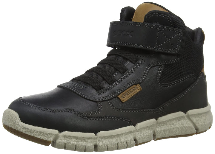 Geox Jungen J Flexyper Boy E Backpacking Boot 29 EU Schwarz, 29 EU Schwarz