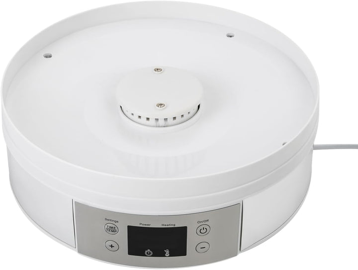 5 Etagen Lebensmittel-Dehydrator, Obst Trockner mit Display Einstellbarer Temperaturbereich 35-68℃ f