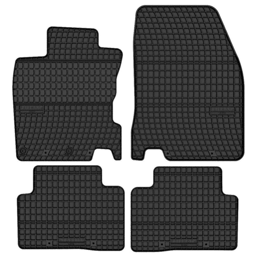 AGCPdirect 1524 Gummi Matten Fussmatten Set für Nissan Qashqai J11 2013-2021