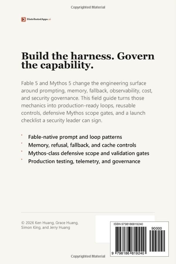 Engineering Agentic AI with Claude Fable 5 and Mythos 5: Prompting, Loops, Memory, Mythos-Class Harn