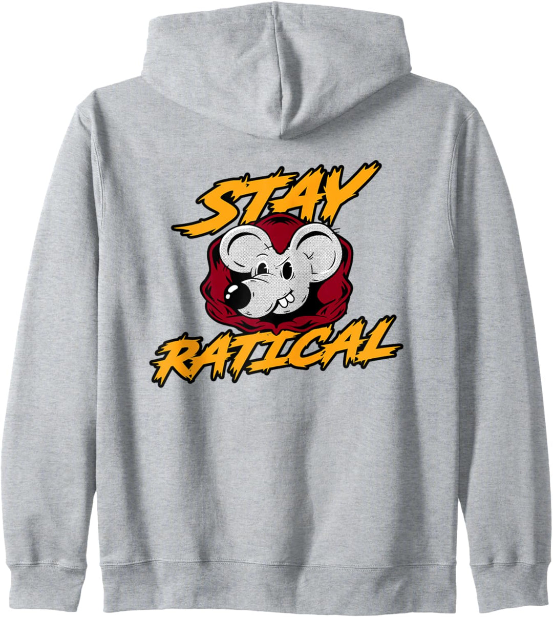 Stay Ratical Rattenbesitzer Nagetier Rennmäuse Hausratte Kapuzenjacke