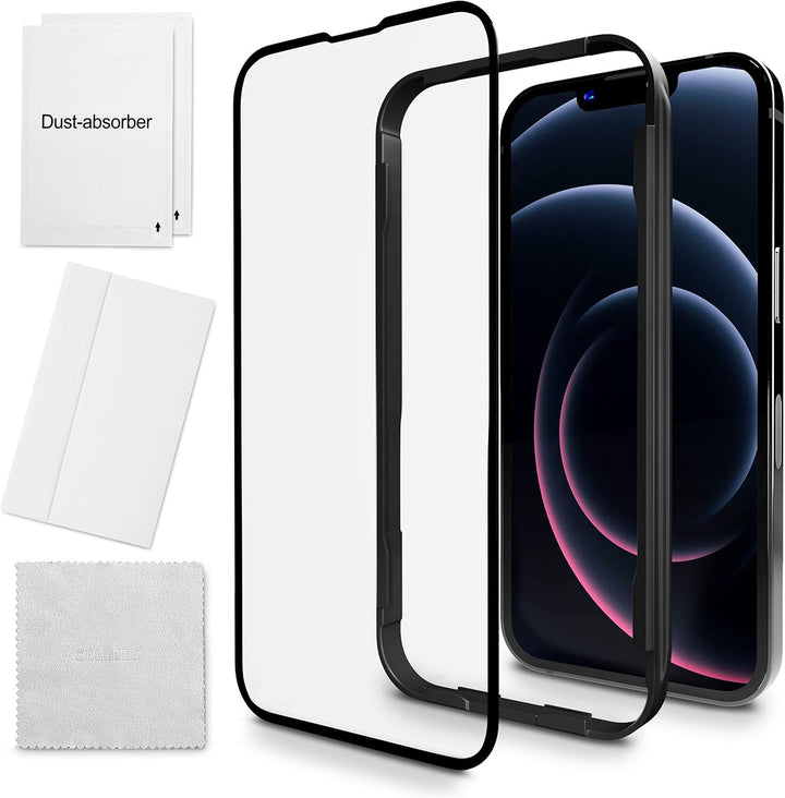 CELLBEE Kompatibel mit iPhone 13 Mini Displayschutz The Curved, inkl. Applikator, Force Treatment, U
