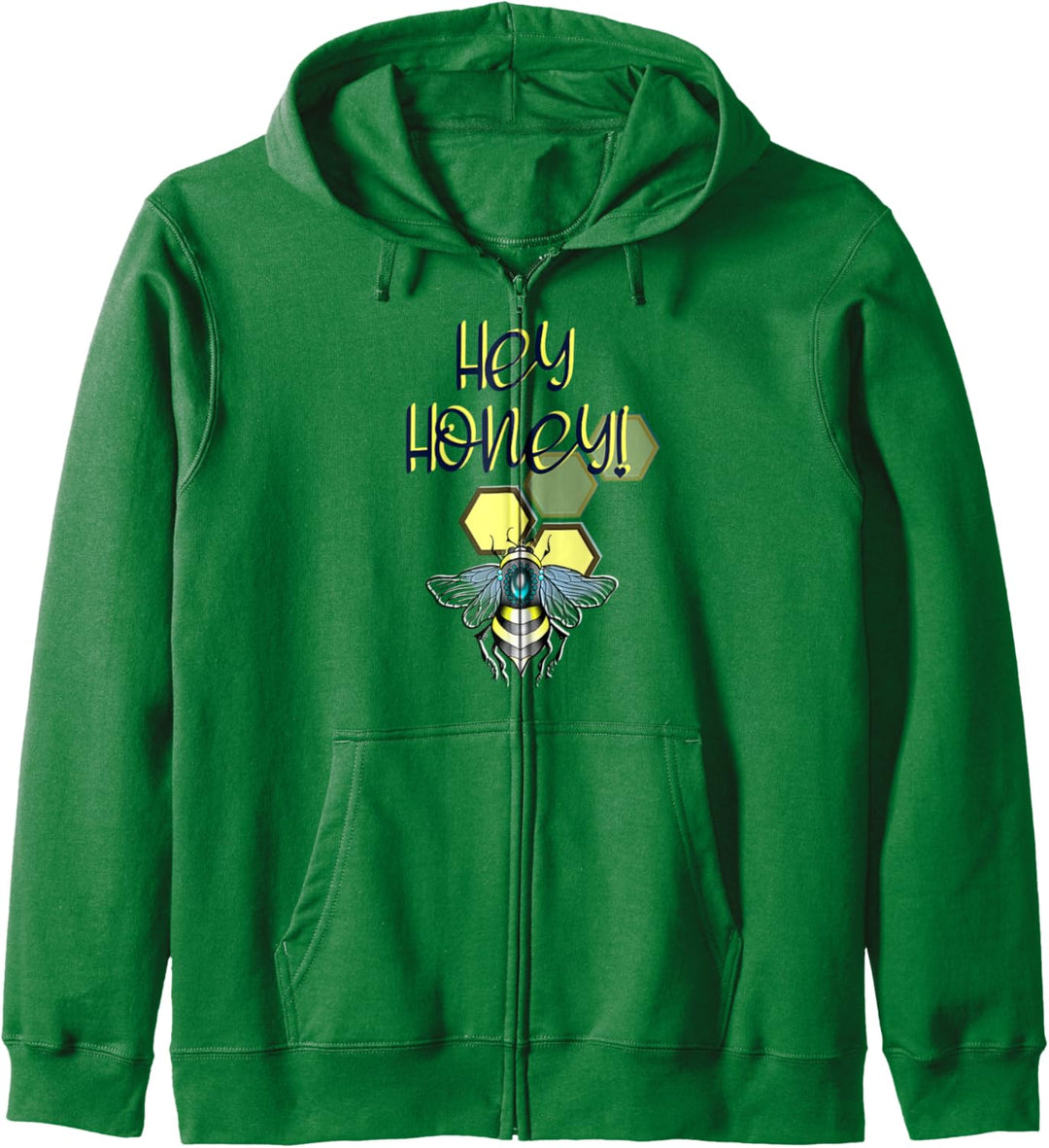 Hey Honey! Biene und Bienenstock Kapuzenjacke