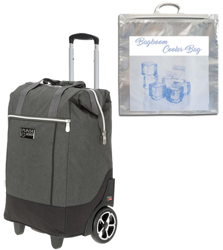 Punta Big Wheel Einkaufsroller Einkaufswagen Shopping Trolley Einkaufstrolley Trolly 10303 + Thermot