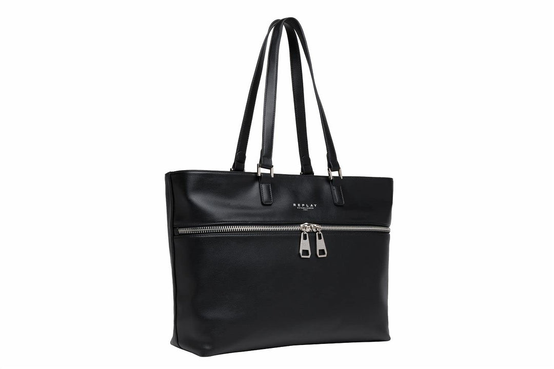 Replay Damen Fw3405.000.a0469 Schultertasche Black 098, Black 098