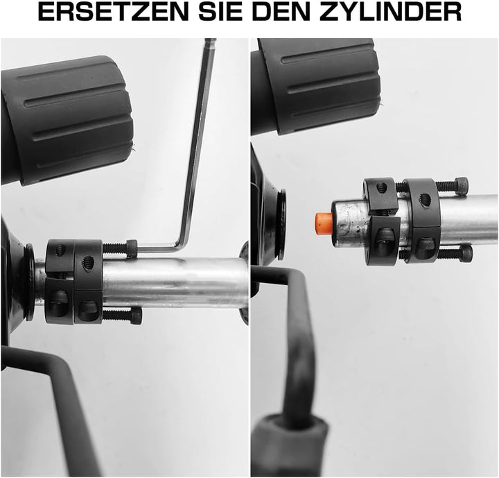 Bürostuhl Gasliftzylinders Entfernungswerkzeuge, 2 Stück Fix Sinking Bürostuhlklemmen zum Stoppen Ab