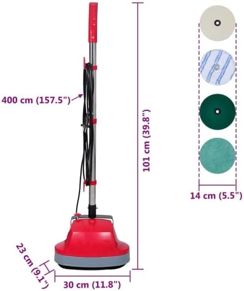 Generisch 5 in 1 Doppelkopf Bohnermaschine Polierer,Heim &amp; Garten,Haushaltsger?te,Staubsauger,140318