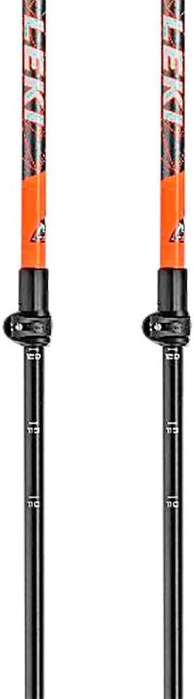 Leki Ultratrail FX.One Superlite Trailrunningstöcke 110 - 145 cm anthrazit-weiss-orange, 110 - 145 c