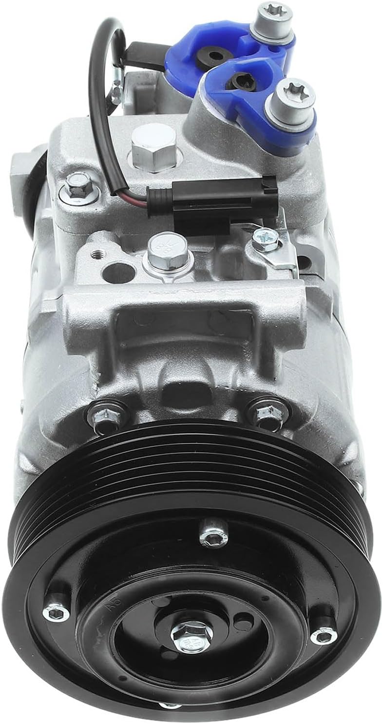 Frankberg Klimakompressor Klimaanlage Kompatibel mit 5er E60 520i 2.0L 2006-2009 Replace# 6452698004