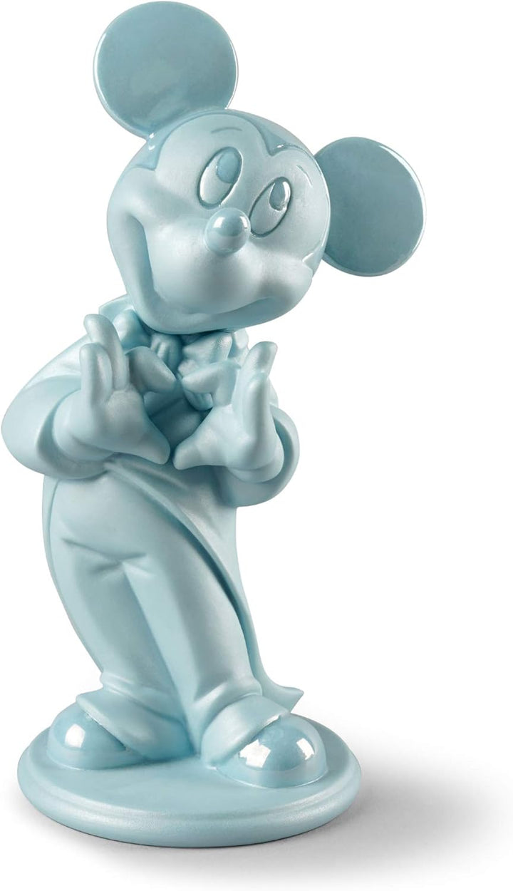 LLADRO Figur Mickey Mouse Blau Mickey Mouse Figur aus Porzellan