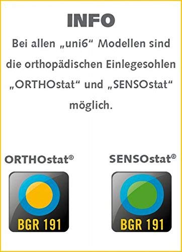 ABEBA 31721 UNI6 ESD Niedriger Schuh, S1, SRC, Schwarz, Grösse 43 43 EU, 43 EU