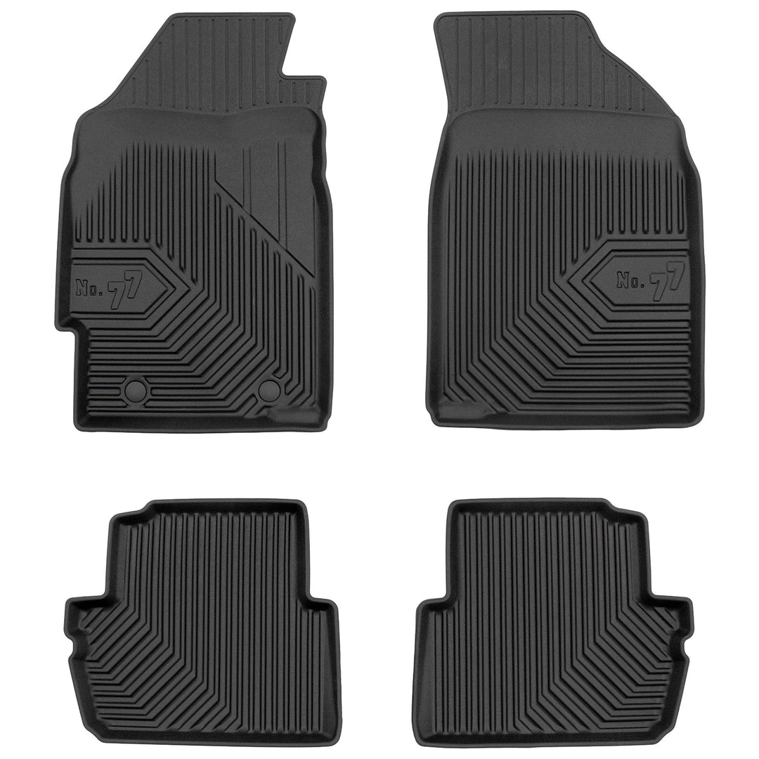 SMK Gummimatten auto fussmatten Satz für Chevrolet Spark II 2005-2009 Erleben Sie einen neuen Standa