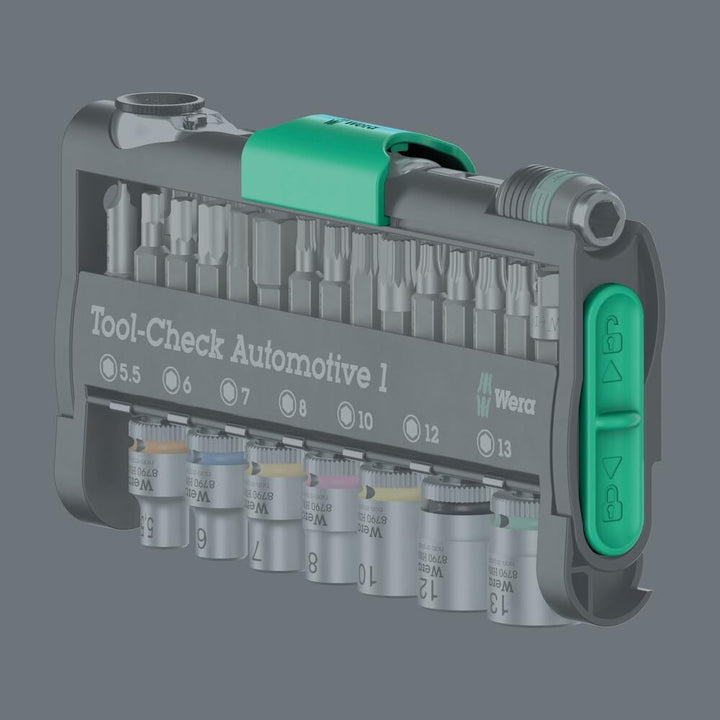 Wera 05049065001 Tool-Check Automotive 1, 38-teilig, Tool-Check Automotive 1