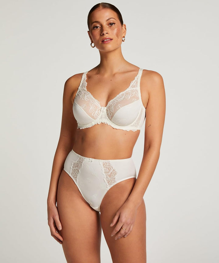 Hunkemöller Unwattierter Bügel-BH Diva 75C Off White, 75C Off White