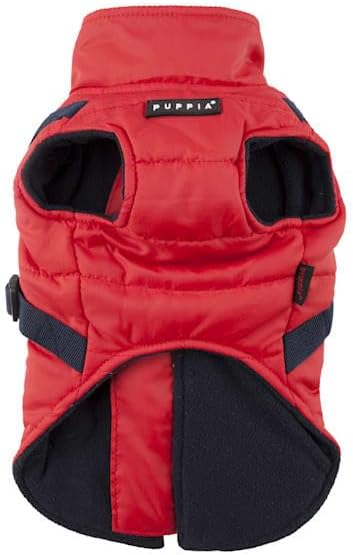 Puppia Hochwertiger Hundemantel für kleine Hunde und mittelgrosse Hunde - wasserdicht und mit Fleece