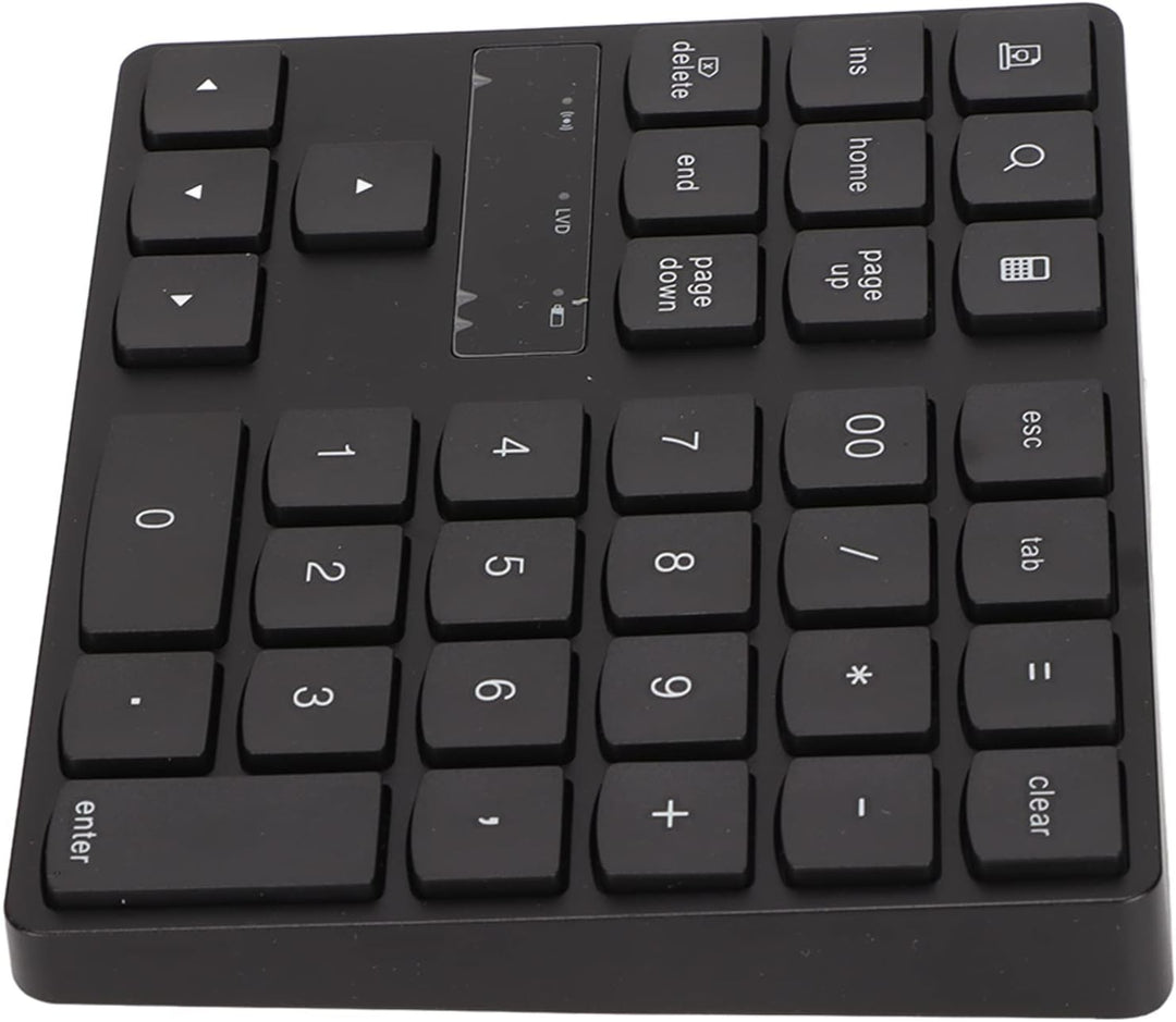 ciciglow Kabelloser Ziffernblock, 35 Tasten, 2,4 G, Tragbarer Nummernblock, USB-Laptop-Tastatur, Erg