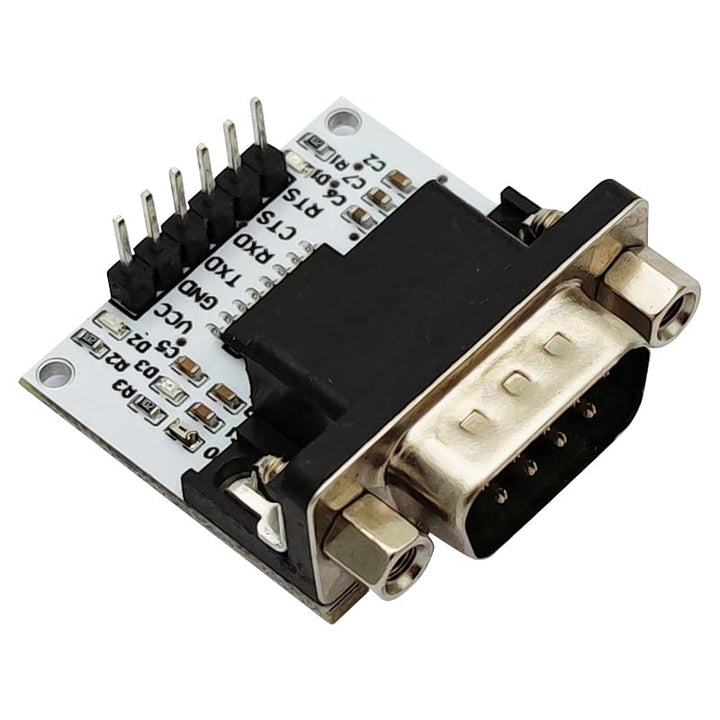 RS232 zu TTL Seriell-Interface-Modul, DB9-Stecker-Schnittstelle, SP3232-Chip, unterstützt 3,3V/5V Pe