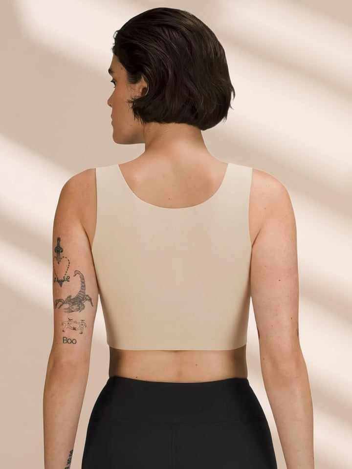 Brust Binder für Transgender FTM Damen Schwimmen Binder Bra (K, 4XL)