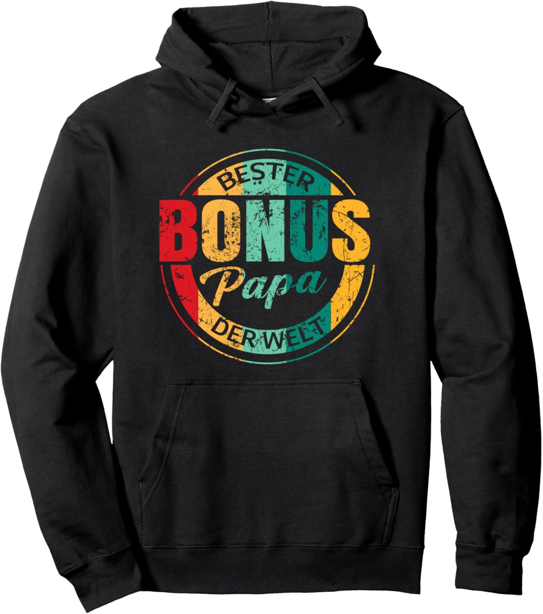 Himmelfahrt Bonuspapa Herrentag Bester Bonus Papa der Welt Pullover Hoodie
