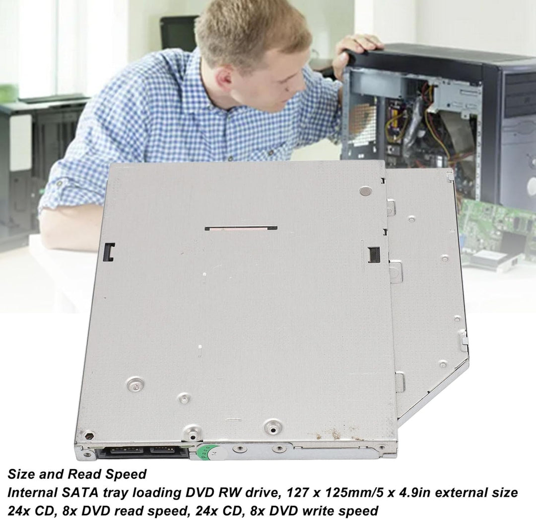 Ersatz-CD-DVD-Recorder, Internes Optisches Laufwerk-Recorder-Tablett Zum Laden von Serial Slim, für